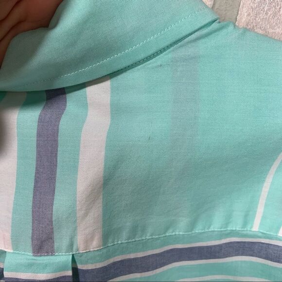 NWT Vineyard Vine Tuthill Striped Tucker Shirt, Cotton, Size Small D6 - Picture 7 of 8